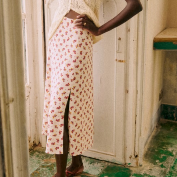 Sezane TABATA SKIRT - Mindy Print - Picture 2 of 9